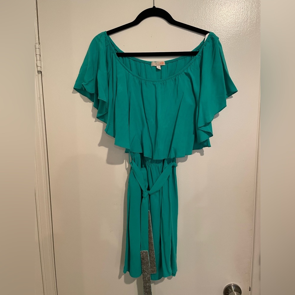 Off shoulder mini dress